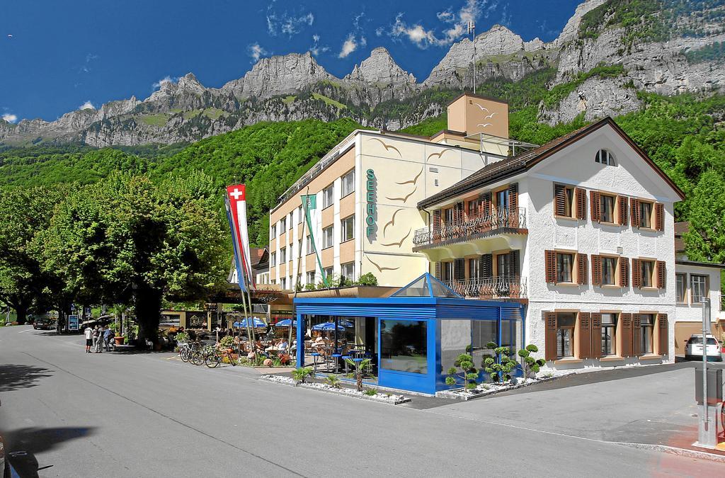Hotel Seehof Superior Walenstadt Buitenkant foto